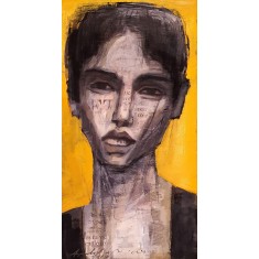 Arsalan Naqvi, 12 x 24 Inch, Mixed Media on Canvas, Figurative Painting, AC-ARN-144